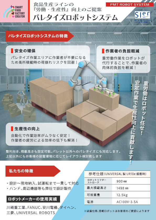 カタログ（パレタイズロボットシステム）