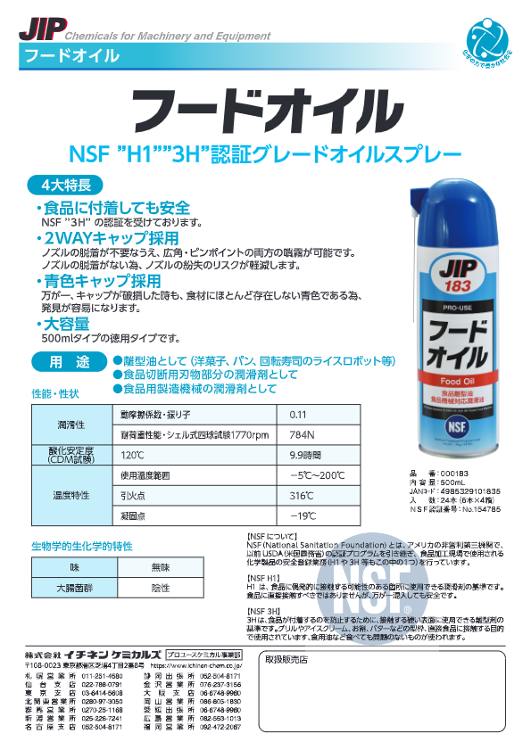 カタログ（フードオイル）