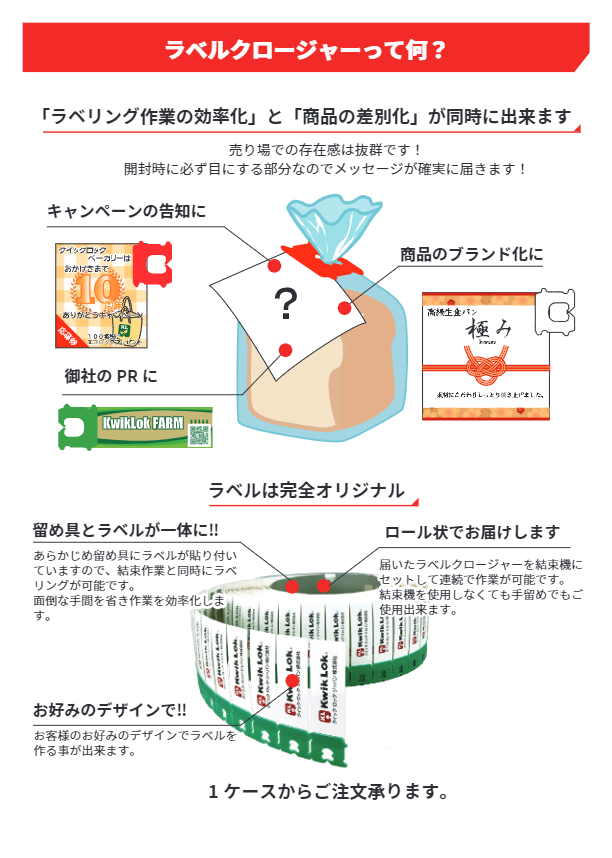 カタログ【ラベルクロージャー】