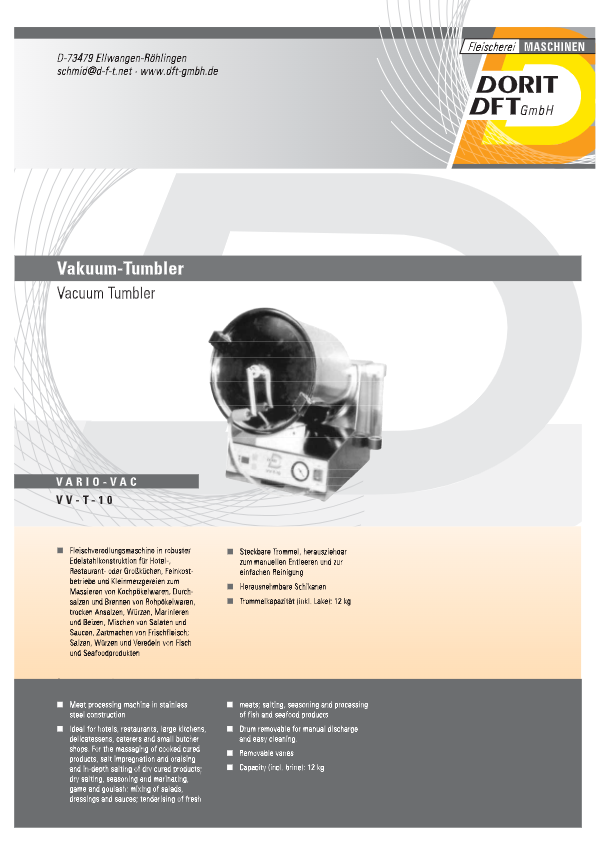 カタログ（タンブラー VV-T-10）