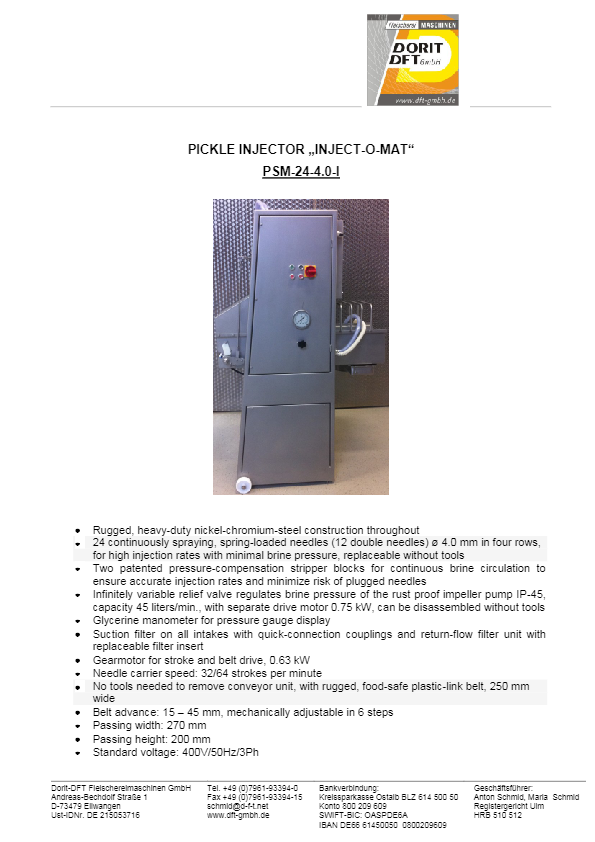 カタログ（インジェクター PSM-24）