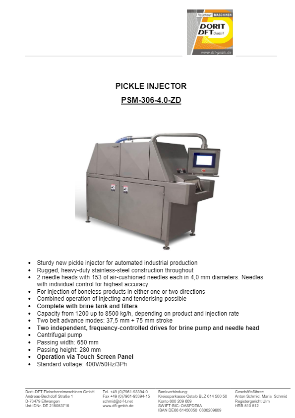 カタログ（インジェクター PSM-306）