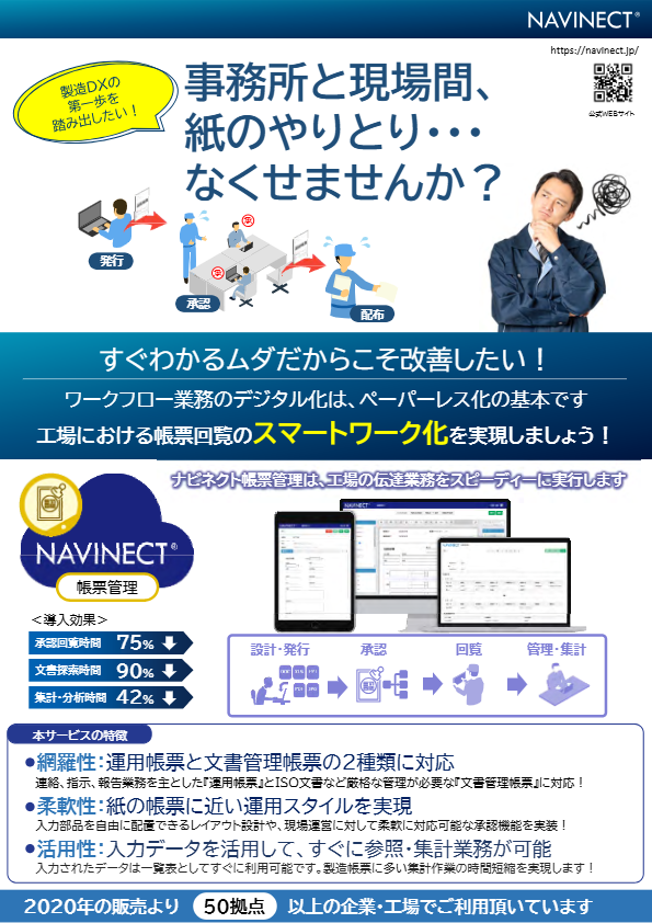 カタログ（NAVINECT帳票管理）