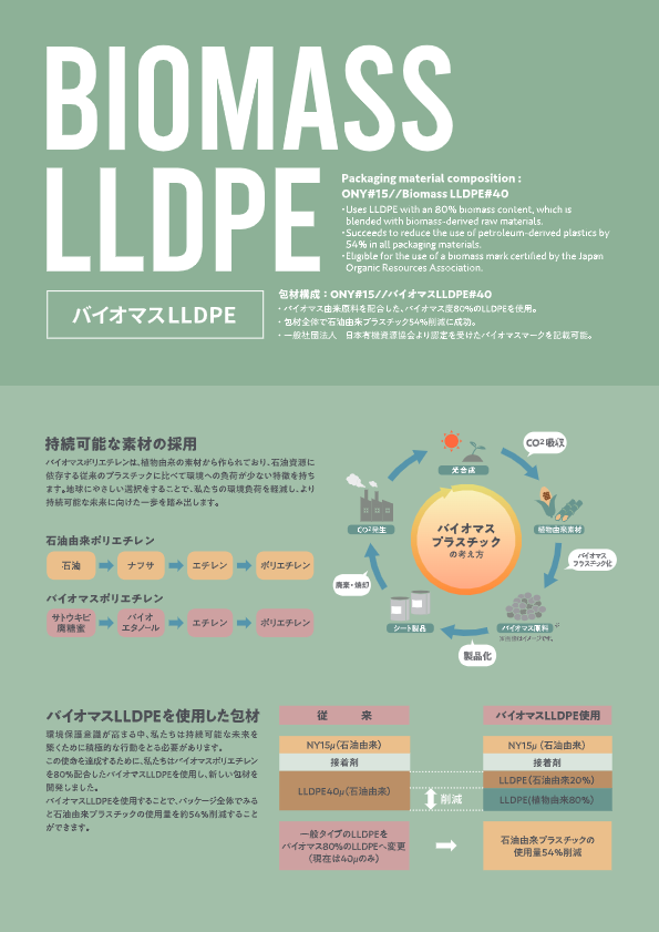 バイオマスLLDPE