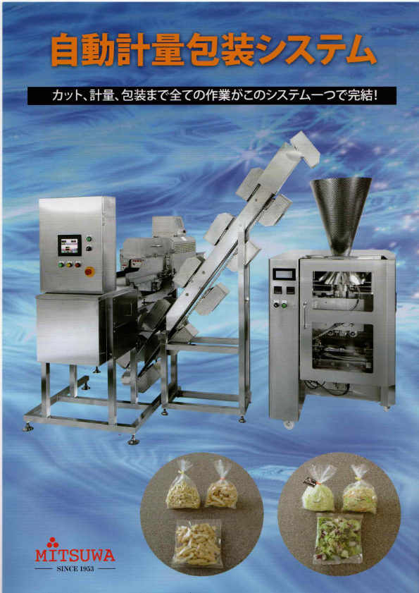 シングルマス式自動計量包装システム