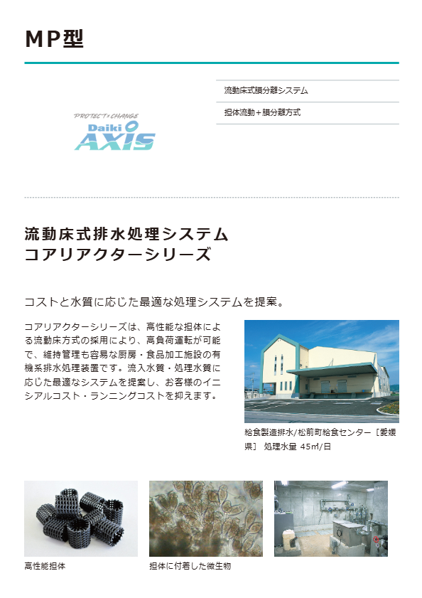 産業排水処理装置　MP型
