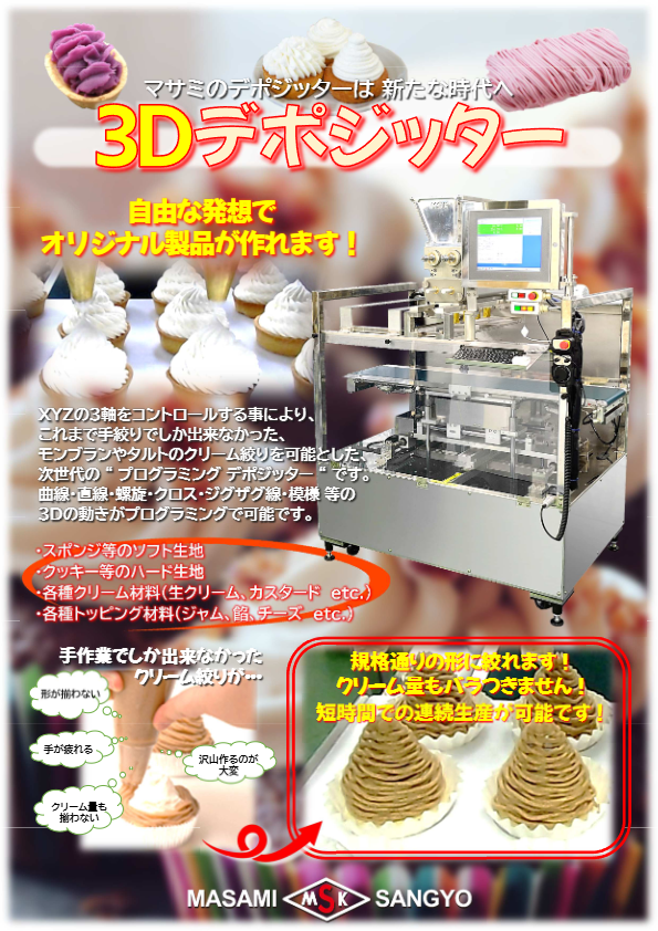 カタログ( 3Dデポジッター)