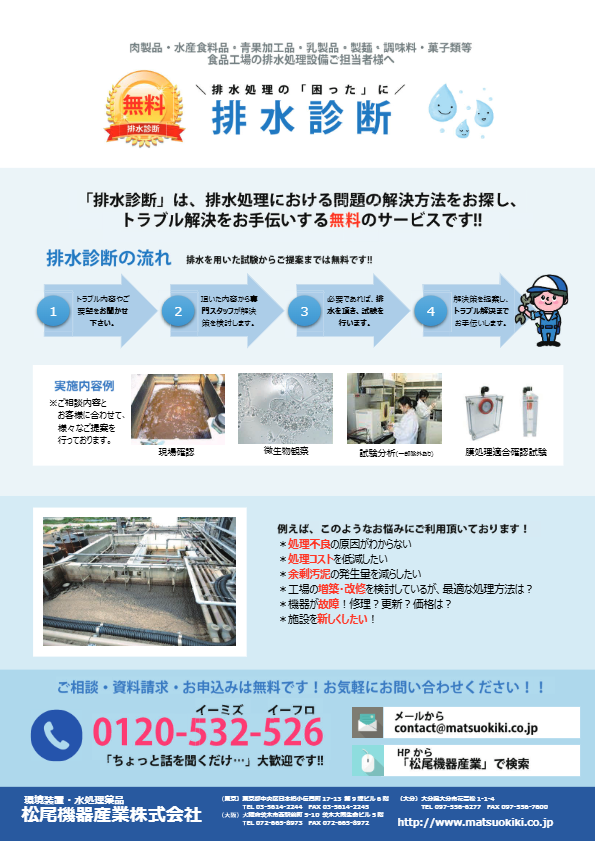 カタログ（排水診断）